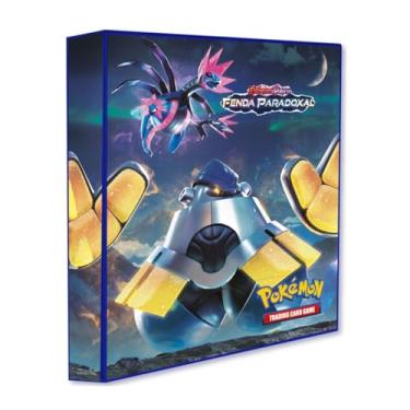 Imagem de Álbum Pokémon pasta tipo Fichário para Cards - Escarlete e Violeta - Fenda Paradoxal