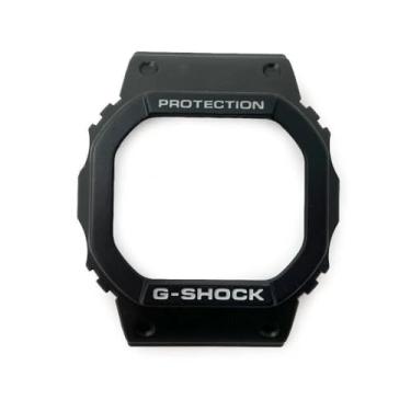 Imagem de Substituição genuína do bisel G-Shock G shock DW-5600E Casio CASIO preto 74236776 peças genuínas, Preto, Moderno