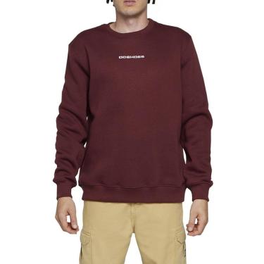 Imagem de Moletom DC Shoes Careca Baselinecrew 305G WT24 Bordo