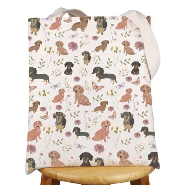 Imagem de G2TUP Bolsa Dachshund Doxie Dog Gifts Dachshund Mom Shoulder Bag Dachshund Lover Gifts, Dachshund