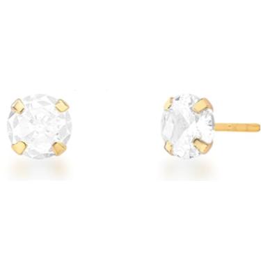 Imagem de Brinco Segundo Furo Ponto De Luz Banhado A Ouro