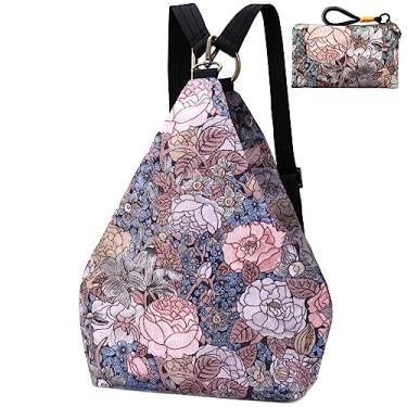 Imagem de Mochila feminina premium Black Butterfly, estilo boêmio, casual, moderna, leve e pequena, Small