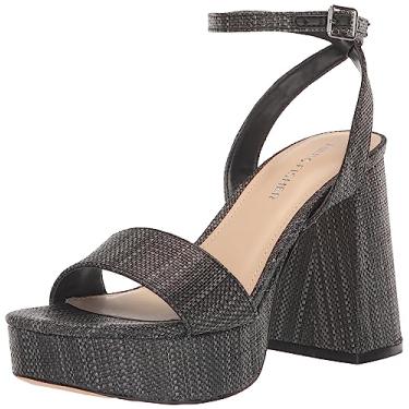 Imagem de Marc Fisher Sandália feminina Sadel Wedge, Preto 001, 39