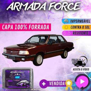 Imagem de Capa Cobrir Carro DEL-REY 100% Forrada Armada Force 100% Impermeável F