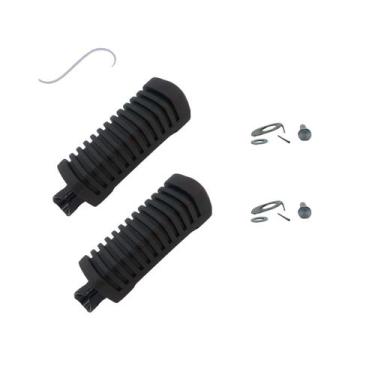 Imagem de Par de Pedaleira Traseira NX 200 / NX 400 Falcon 1ª Linha - Mega Motos