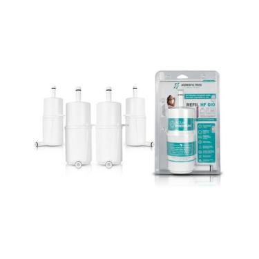 Imagem de Kit 04 Refil Filtro Hidrofiltros Compatível com Purificador Lorenzetti