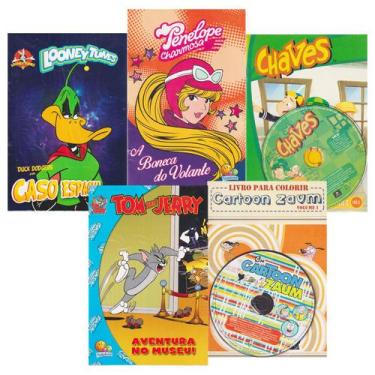 Imagem de Livro Infantil Histórias Atividades Quadrinhos Kit Com 40 Livrinhos - 