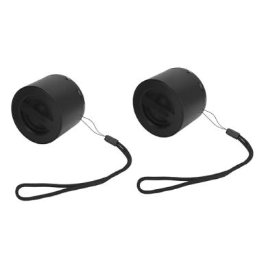 Imagem de Alto-falante Duplo, Alto-falante Portátil Dinâmico de Graves Altos para Chamadas Mãos-livres de Carro, 6W, Bateria de 600mAh, Distância de Transmissão de 10m, Som