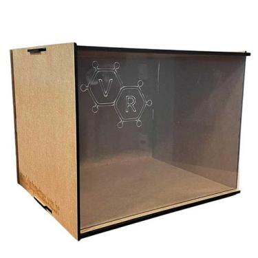 Imagem de Estufa Porta de Acrílico Desmontável P/ Resina Vip Resinas