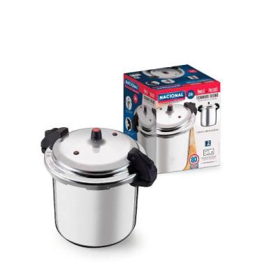 Imagem de Panela de Pressão com Fechamento Externo 24 Litros - 02 VÁLVULAS DE SE