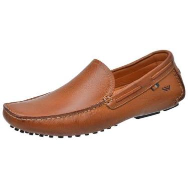 Imagem de Mocassim Drive Couro Masculino Casual Estilo Conforto - Rubim Calçados