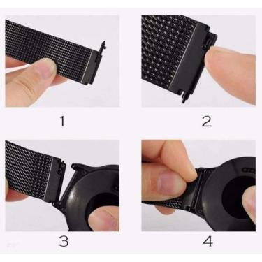 Imagem de Pulseira Magnética Para Haylou Watch S8 e Solar Pro LS18 - Poolsy, Pre