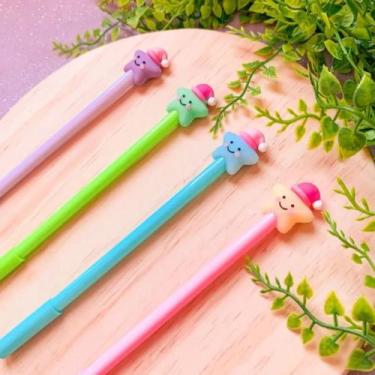 Imagem de Kit 9 unidades de Canetas em gel boa noite estrela ponta fina - Filó M