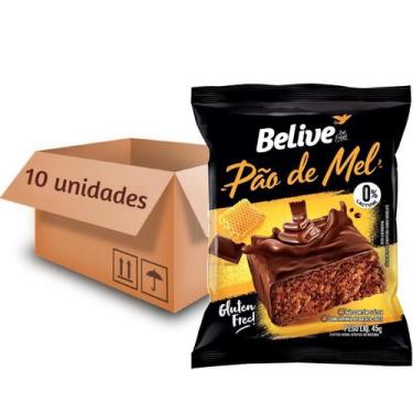 Imagem de 10X Pão De Mel Belive Zero (Acucar, Lactose E Gluten) 45G, 45g