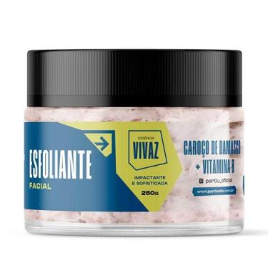 Imagem de Esfoliante Facial Vivaz 250g Caroço de Damasco Antioxidante Partiu