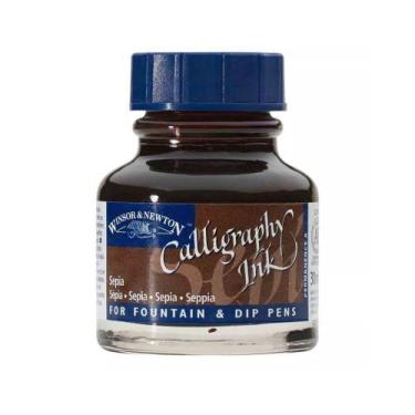 Imagem de Tinta para Caligrafia Sépia Winsor & Newton 30ml