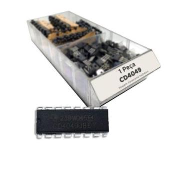 Imagem de Circuito Integrado Cd4049 = Cd 4049 - Dip16 - CHIPSCE, CD4049