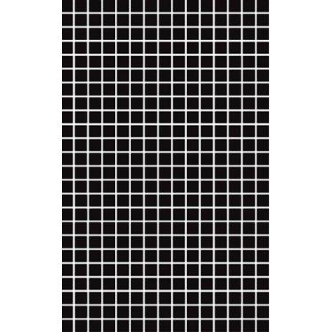 Imagem de Papel de Parede Adesivo Pastilha Preto Banheiro Cozinha PA 29 - IC DEC