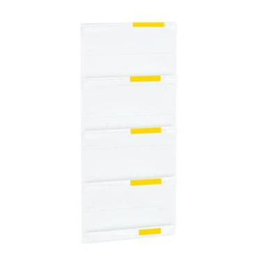 Imagem de Kit 5 Bandejas Para Gondola Canto 170 Amapa 40/30 Branco - Amapá
