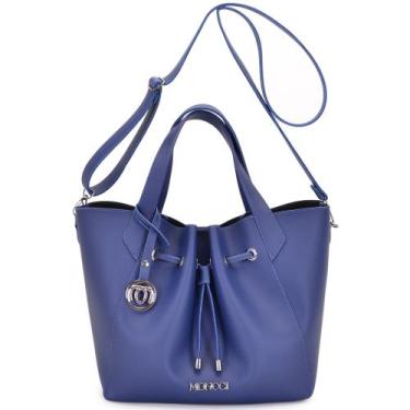 Imagem de Bolsa media feminina tiracolo sacola alça transversal e de mão carteir