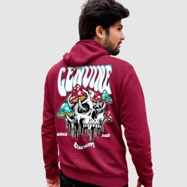 Imagem de Blusa Moletom Genuine Grit Masculina Estampada Algodão 30.1 Stay Tripp