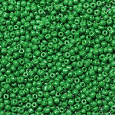 Imagem de LEECOON Contas de semente de cor verde de 3 mm, 100 gramas, cerca de 3500 peças, tamanho 8/0, pequenas contas de sementes para fazer colar e brinco de pulseira
