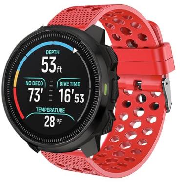 Imagem de Lamshaw Compatível com pulseiras SUUNTO OCEAN, pulseiras de substituição de silicone de 20 mm e 22 mm compatíveis com SUUNTO OCEAN, RACE, RACE S, VERTICAL, 9 PEAK, 9 PEAK PRO, 5 Peak, 3
