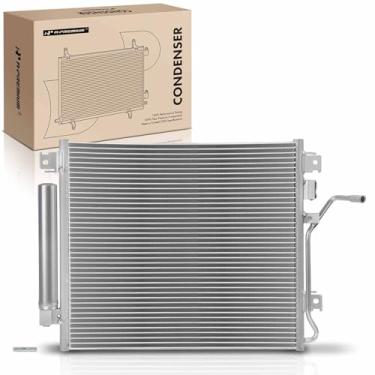 Imagem de A-Premium Condensador A/C de ar condicionado compatível com Jeep Liberty 2008-2012 3.7L e Dodge Nitro 2007-2011 3.7L 4.0L, transmissão automática, substituição # 68033230AA