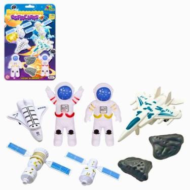 Imagem de Brinquedo Astronauta Exploraores Espaciais 8 Pc - Art Brink