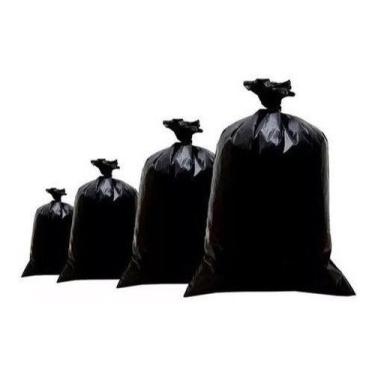 Imagem de Saco De Lixo De 120L Grosso Reforçado Pacotes Com 5Kg Preto - HIGIPACK