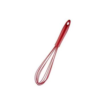 Imagem de Bate Clara Silicone 30 Cm Vermelho - UD187 - Multilaser