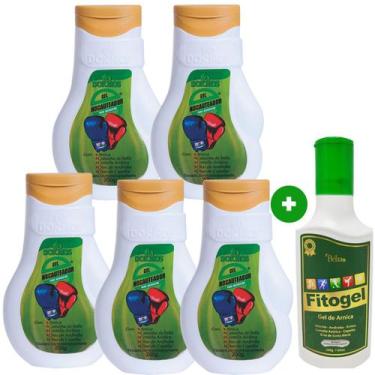 Imagem de Gel Massageador Nocauteador (5 unidades) + Gel Massageador Fitogel  (1