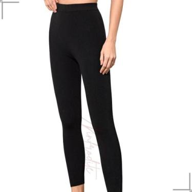 Imagem de Meia Calça Grossa Flanelada Térmica Feminina Adulto Inverno - Prime Li