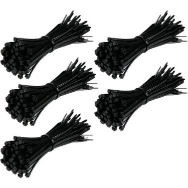 Imagem de Abraçadeira Nylon Fita Hellermann 4,8X300MM Preto C/ 500 UN - Tradesta