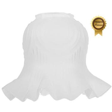 Imagem de Tulipa Caracol Sem Colar Fosca P/ Pendente Lustre Arandela - CM GLASS 