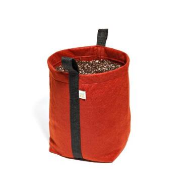 Imagem de 5 Vasos Para Planta Com Alças 15 Litros King Pot, Vermelho