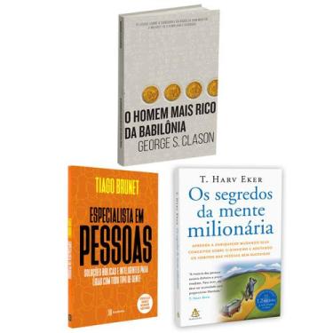 Imagem de Kit 3livros, Especialista em Pessoas + O Homem Mais Rico da Babilônia 