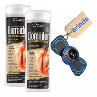 Imagem de 2 Gel Domador Sebo de Carneiro Extra-Forte + Mini Massageador Portátil