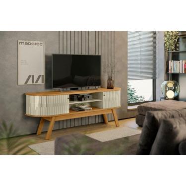 Imagem de Painel Valência Para TV até 75 Polegadas - Cumaru / Opala - Madetec