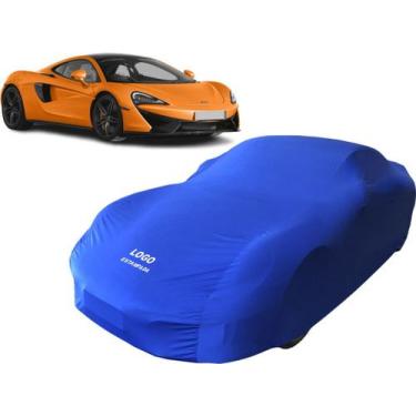 Imagem de Capa De Tecido Para Carro Mclaren 570gt - Mz, Azul