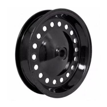 Imagem de Aro de Ferro Preto para Carrinho de Mão 3.25 x 8 -  Fertak