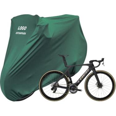 Imagem de Capa Bike Com Logo Trek Madone SLR 9 AXS 7ª Geração Speed - Mz, Verde