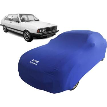 Imagem de Capa De Tecido Para Carro Volkswagen Passat Antigo 87,88 - Mz, Azul