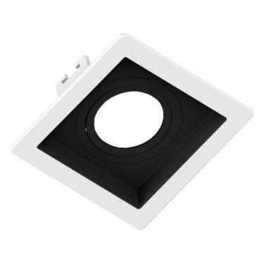 Imagem de Spot Embutir Recuado Mini Dicroica Abs Branco / Preto - Moon