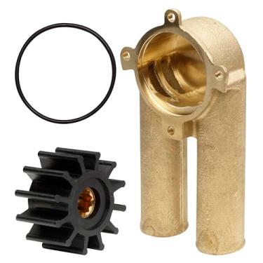 Imagem de Todas as bombas de água crua de metal para bomba de ar, carcaça 3858115 Volvo Penta 4.3 5.0 5.7