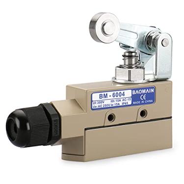 Imagem de Baomain Interruptor de Limite Selado Tz-6 Bm-6004 (Tz-6004) Rolete Êmbolo Spdt Ac 250V 15A Ip 65