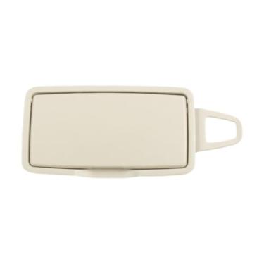 Imagem de QccHieUs Capa de Espelho de Vaidade para Viseira de Sol Espelho de Maquiagem Capa de Espelho Interior para Ml/gl W166 C-class W205, Bege Esquerdo, Tamanho real