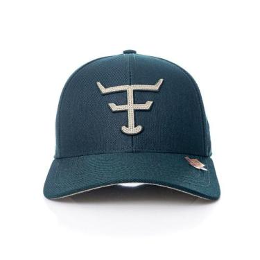 Imagem de Bone Texas Farm - New Texas - Tf672 - Verde Musgo/ Bege, Único