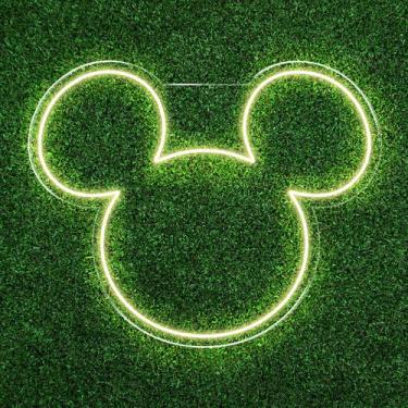 Imagem de Painel Neon Led Mickey Mouse Disney Decoração Quarto Criança - Bloom, 