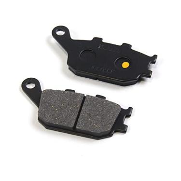 Imagem de 1 par de pastilhas de freio traseiras compatíveis com Suzuki SV650A ABS 2007-2010, SV650 SA 2007-2015, GSR750 2011-2014 ABS 2011-2015, DL1000 V-Strom 2002-2010, peças de acessórios de reposição para